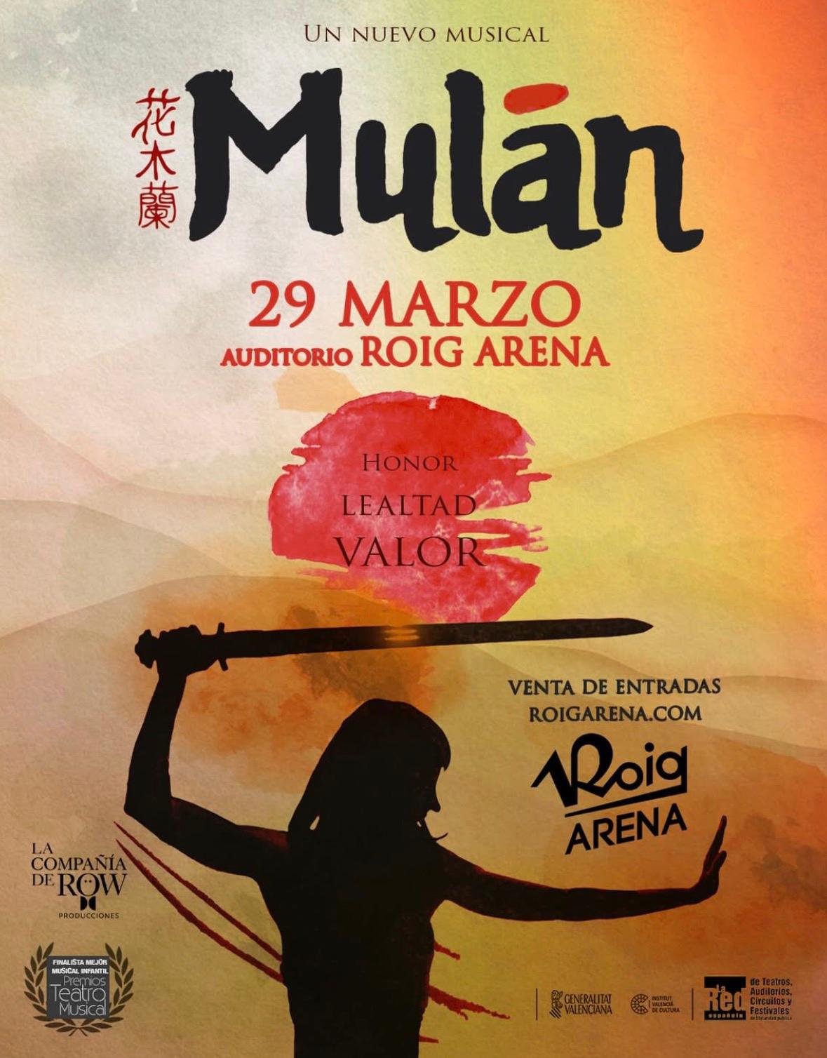 Mulán Un nuevo Musical · evento en Flipala