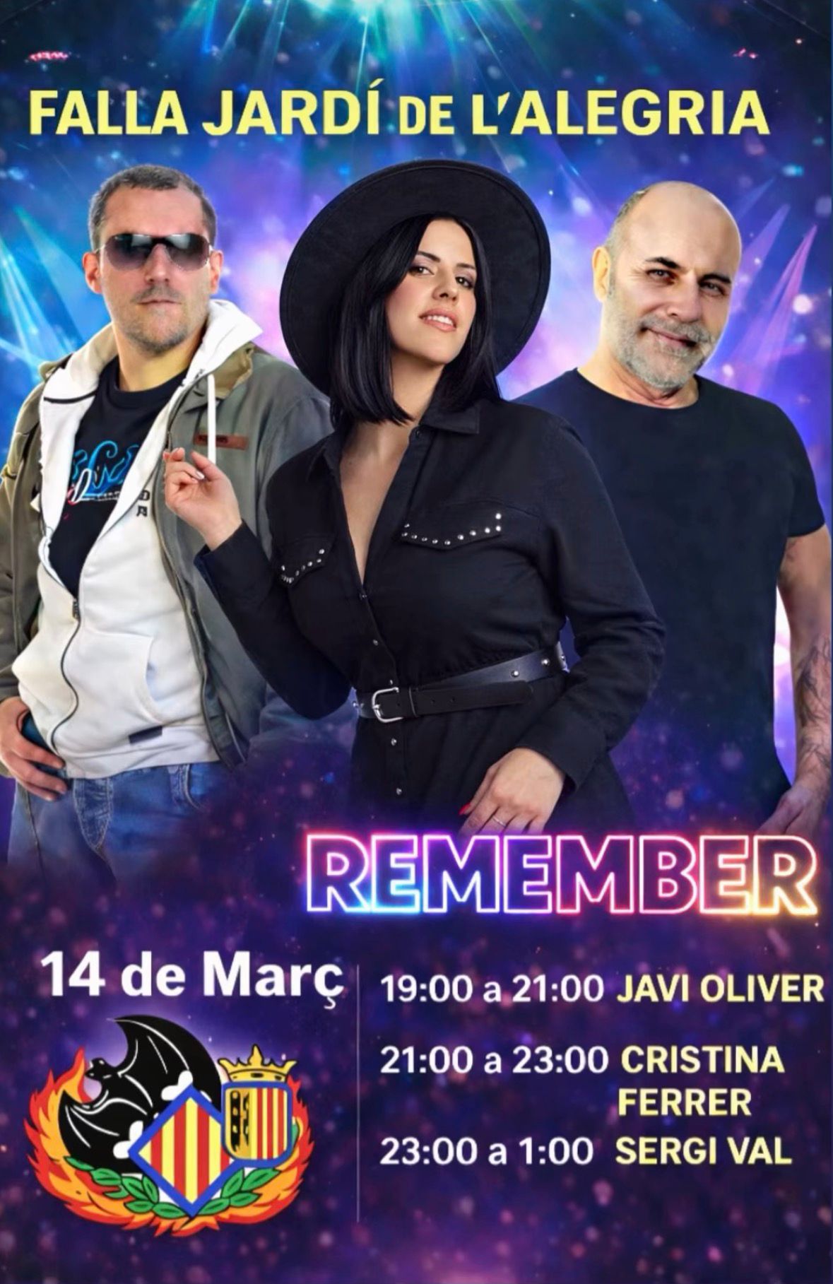 Remember en Falla Jardí de L'Alegría Carcaixent · evento en Flipala